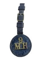 Canadian Militia 9th Mississauga Horse Bridle Martingale Fob