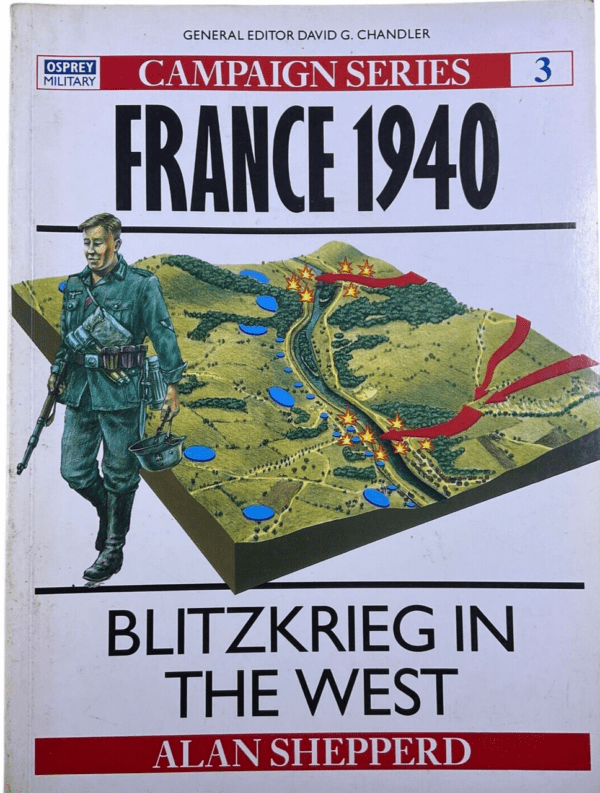 WW2 German France 1940 Blitzkrieg in the West Osprey No 3 SC Reference Book