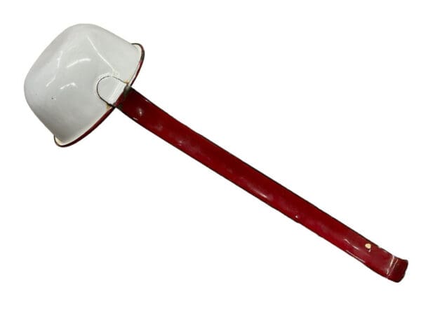 WW2 British Canadian Enameled Ladle Field Kitchen