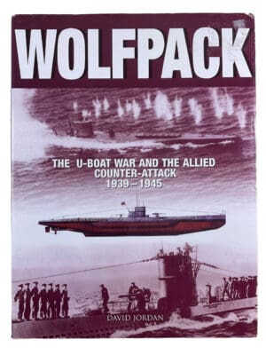 WW2 German Kriegsmarine Wolfpack U-Boat War David Jordan HC Reference Book