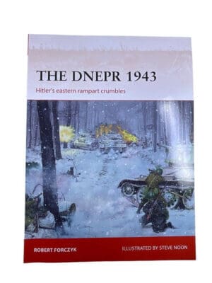 WW2 German Dnepr 1943 Hitlers Eastern Rampart Crumbles Osprey SC Reference Book