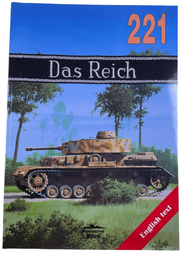 WW2 German Das Reich No 221 POLISH ENGLISH TEXT Softcover Reference Book