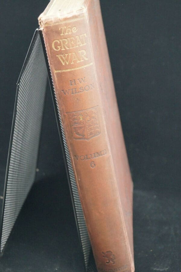 WW1 British German Russian The Great War Vol 6 Reference Book