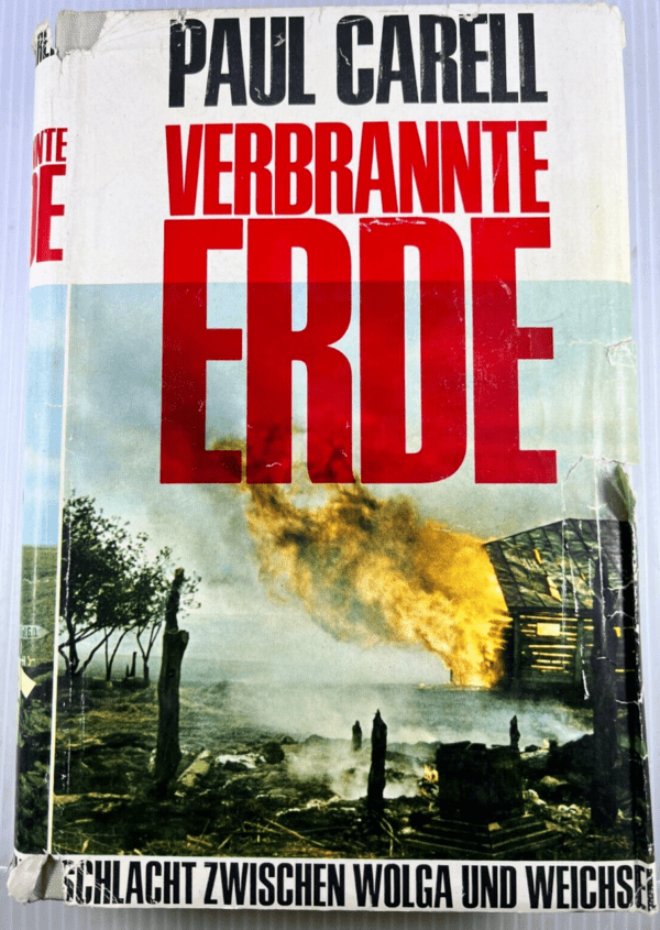 WW2 German Eastern Front Burned Earth Paul Carell GERMAN TEXT HC Reference Book