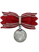 WW2 Japanese Red Cross Womens Silver Medal with Ribbon