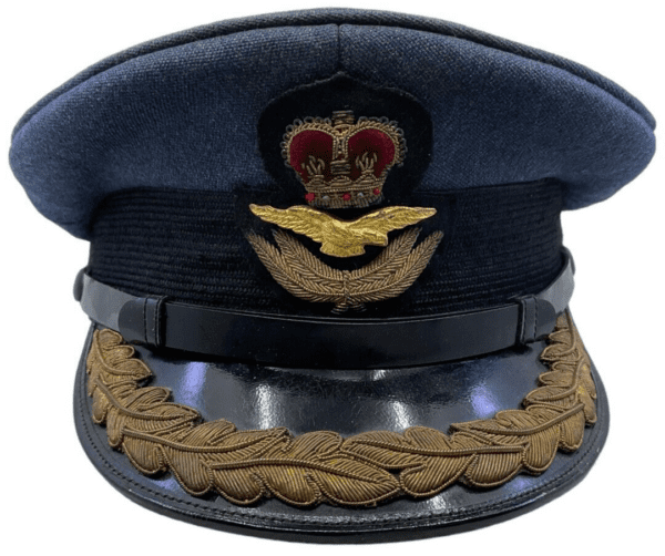 Canadian RCAF Group Captain Senior Officers Peak Cap Hat Size 7 1/8