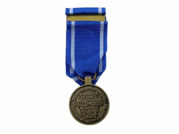 NATO Miniature Service Medal with Ribbon