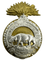Canadian Militia Edmonton Fusiliers Cap Badge
