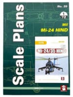 Polish Air Force Mil Mi-24 HIND Scale Plans 39 Modelling SC Reference Book