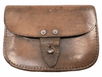 WW2 British Canadian RN RCN 1901 Pattern Navy Leather Pouch 1942 Dated