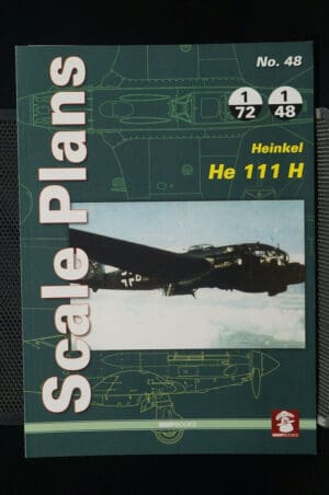 WW2 German Heinkel He 111 H Scale Plans No 48 Reference Book