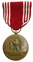 WW2 US Good Conduct Medal & Ribbon Named Leo Weinstein