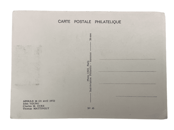 France French First Day Cover Stamp Nationale De L'Aeronautique Postcard Space