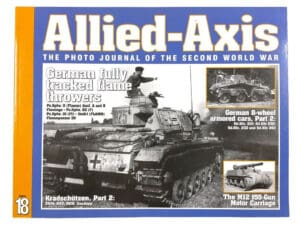 WW2 German Fully Tracked Flame Thrower Allied Axis 18 Soft Cover Reference Book