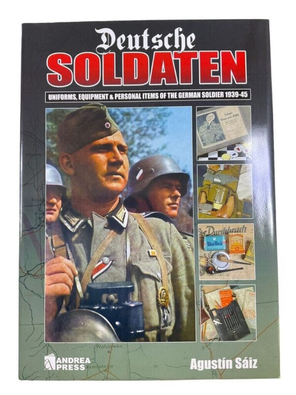 WW2 German Deutsche Soldaten Uniforms Equipment Hard Cover Reference Book