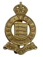 WW2 British Essex Yeomanry Cap Badge