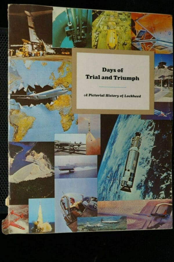 US USAAF USAF Days Of Trial And Triumph History Of Lockheed Reference Book