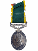 WW2 Canadian Efficiency Medal RCOC & Box Denis