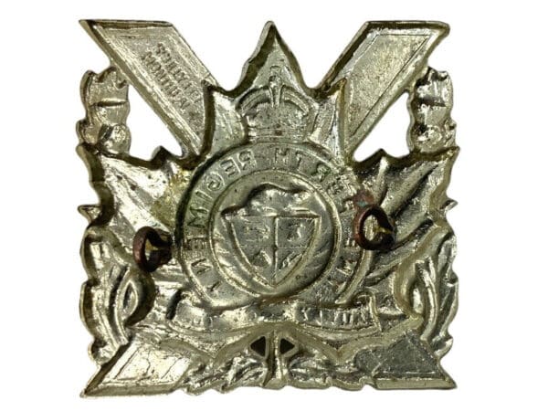 Canadian Perth Regiment Scottish 1949 Pattern Cap Badge