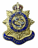 WW1 British BEF ASC Service Corps Sweetheart Badge