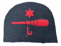 British RN Navy Gun Layer 3rd Class Sleeve Patch Insignia
