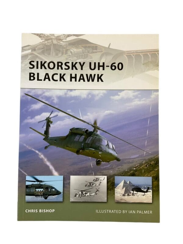 US Sikorsky UH-60 Black Hawk Helicopter Osprey Soft Cover Reference Book