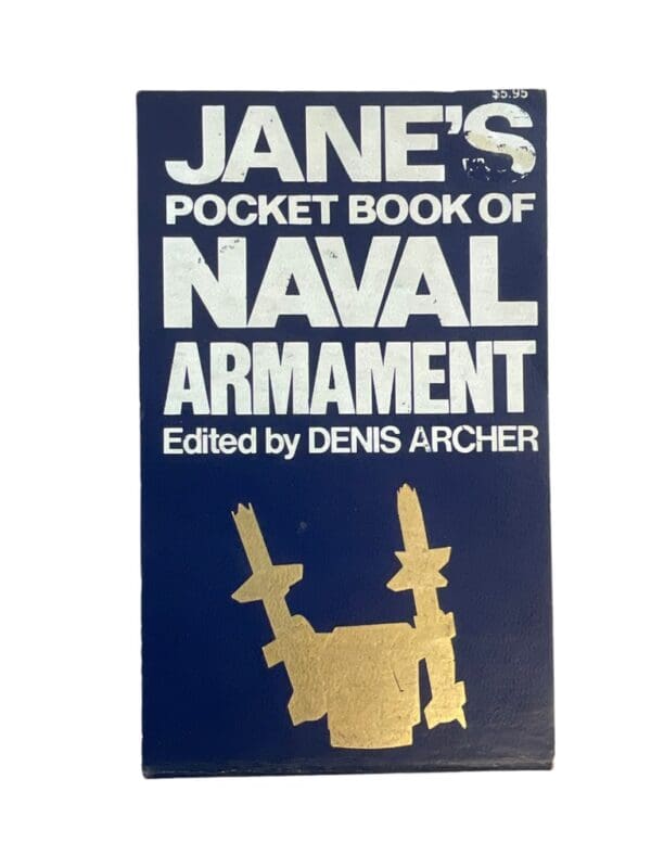 Janes Pocket Book of Naval Armament Softcover Reference Book