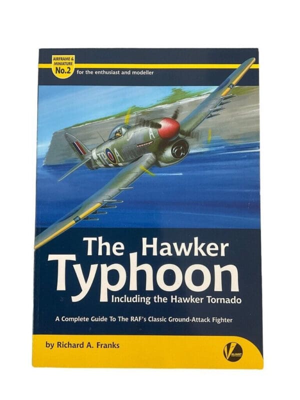 WW2 British RAF Hawker Typhoon Tornado Soft Cover Reference Book