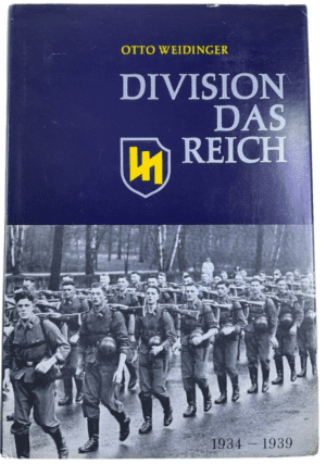 WW2 German Division Das Reich Otto Weidinger Vol 1 GERMAN TEXT HC Reference Book