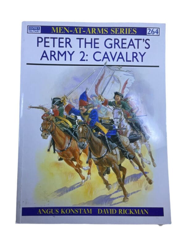 Peter The Greats Army 2 Cavalry Osprey MAA No 264 Softcover Reference Book