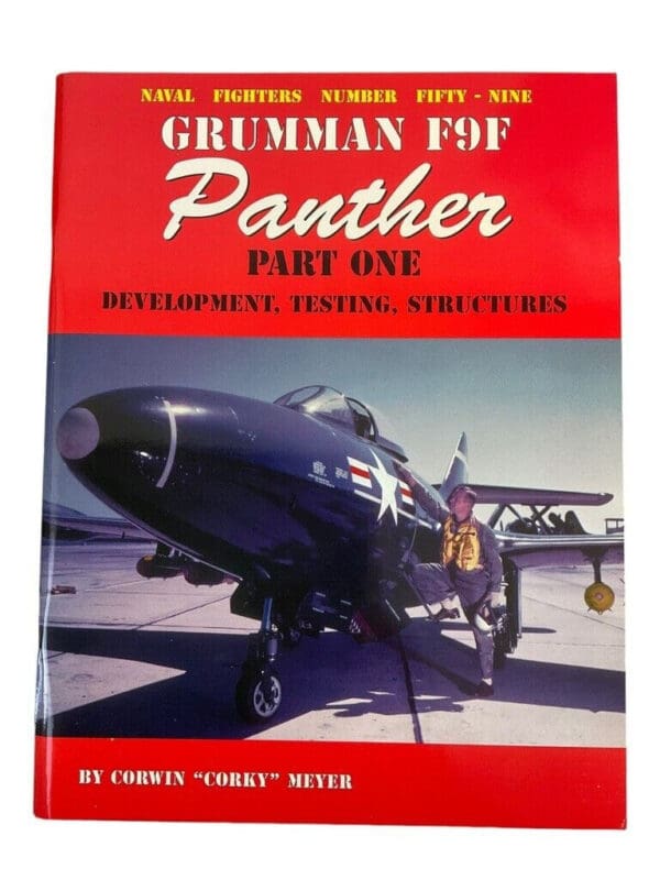 US USN USMC Grumman F9F Panther Part 1 Naval Fighters 59 SC Reference Book