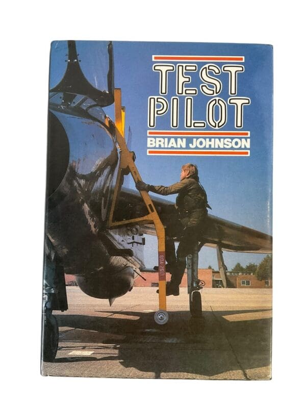 British RAF Test Pilot Brian Johnson Hardcover Reference Book