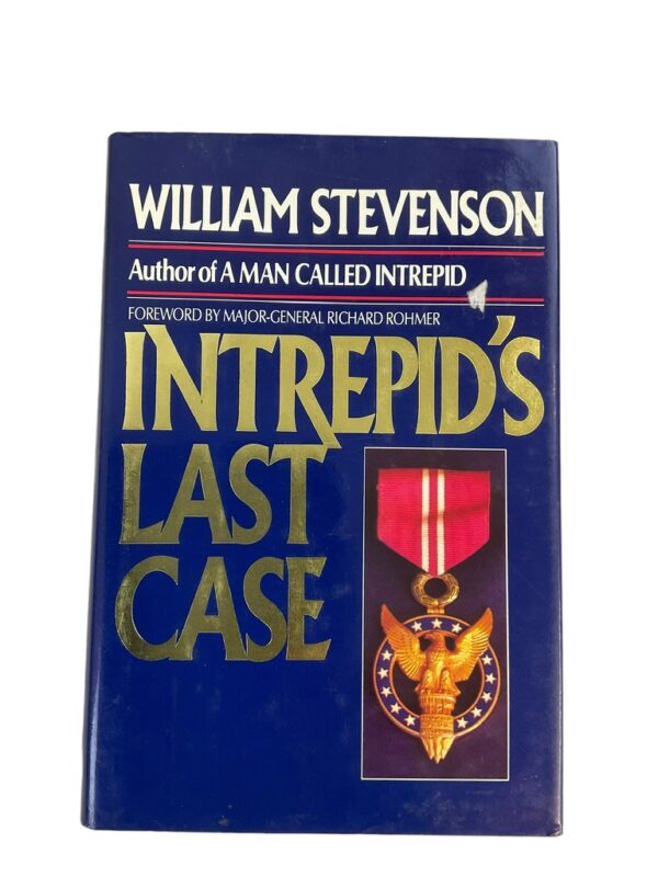 Canadian Intrepids Last Case William Stevenson Hardcover Reference Book