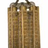 WW1 Imperial German 75MM Shell Casings in Wicker Transit Case