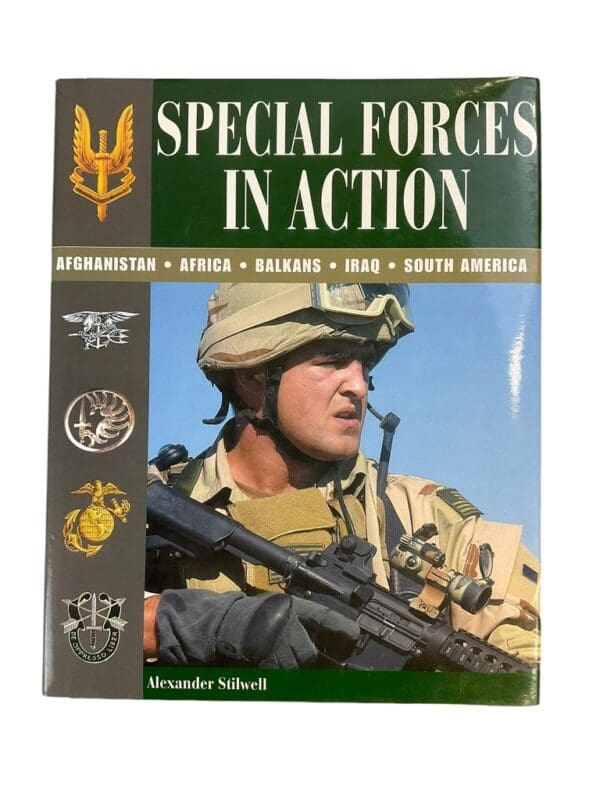 US British French Special Forces in Action A Stilwell Hardcover Reference Book