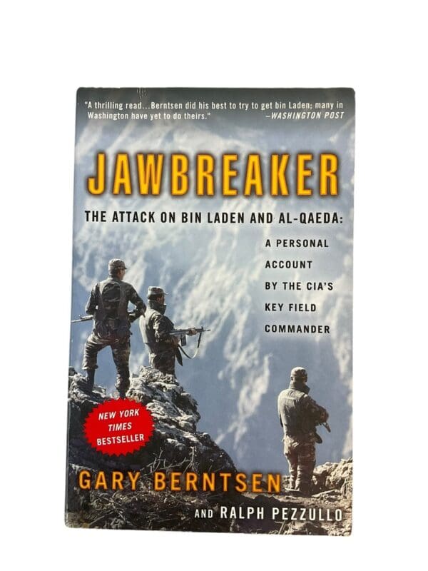 US CIA Jawbreaker Attack on Bin Laden and Al Qaeda Softcover Reference Book