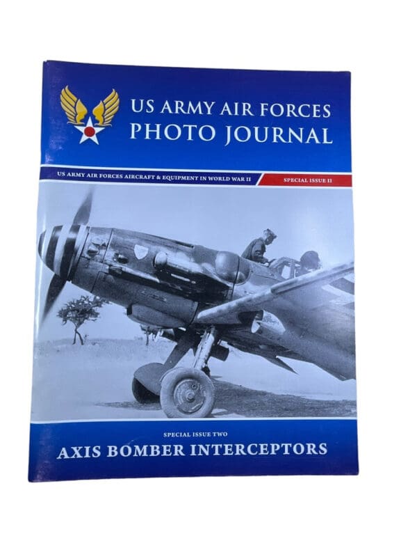 WW2 US USAAF Axis Bomber Interceptors Photo Journal Issue 2 SC Reference Book