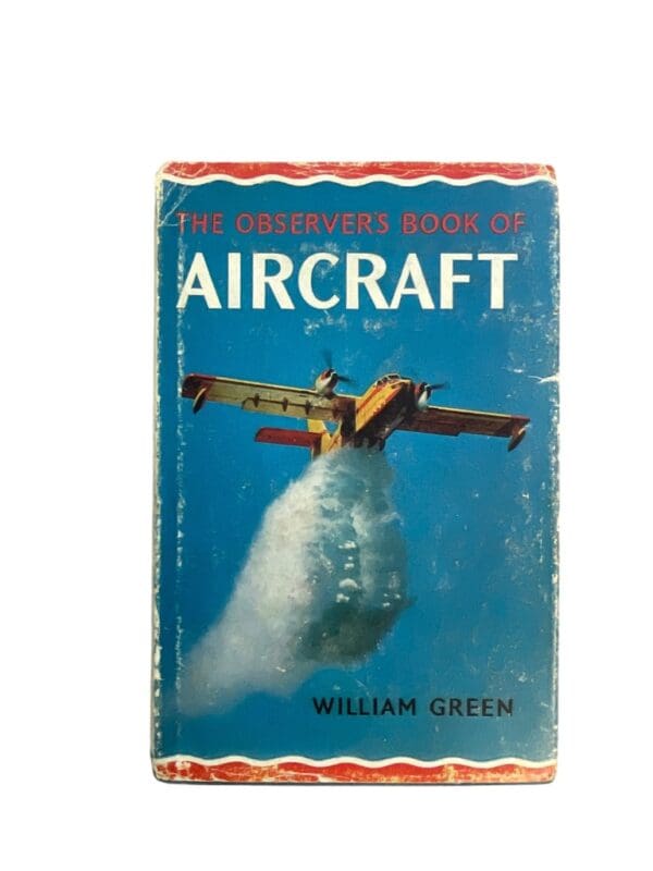 The Observers Book of Aircraft Vol 11 William Green Hardcover Reference Book