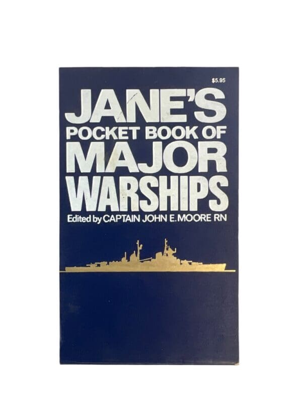 US French British Russian Janes Pocket Book Of Major Warships Reference Book