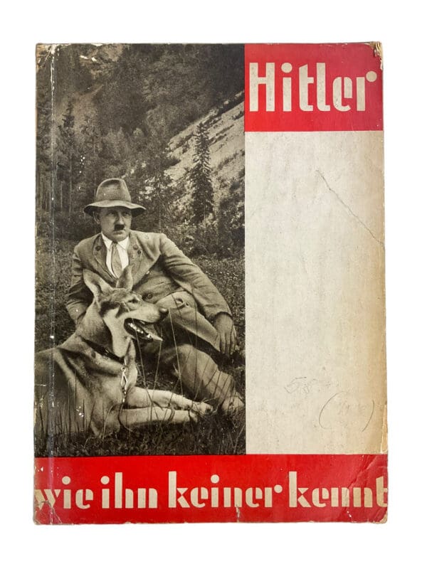 WW2 German Hitler Like Nobody Knows Him GERMAN TEXT Softcover Reference Book