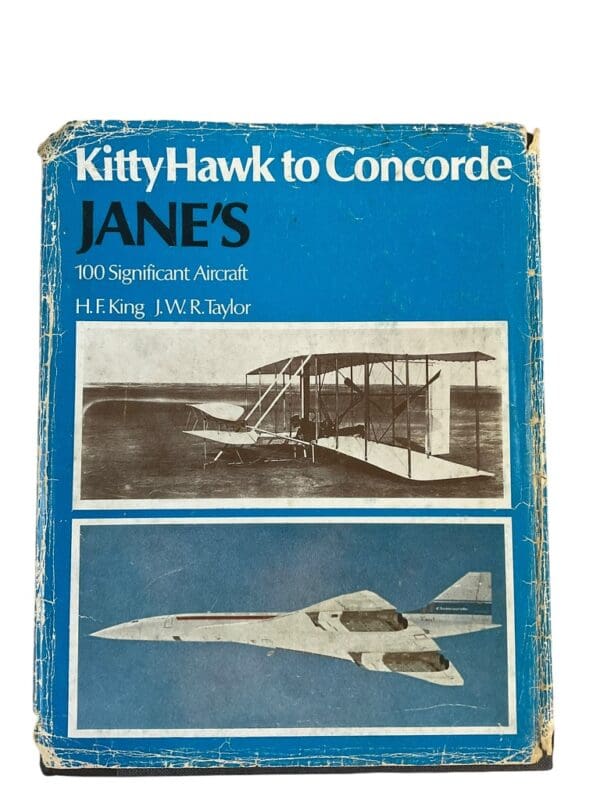 US Janes Kitty Hawk to Concorde 100 Significant Aircraft HC Reference Book