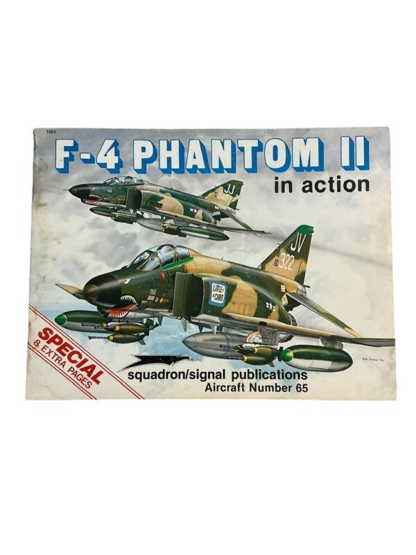 US USAF USMC F4 Phantom 2 in Action Squadron Signal No 65 SC Reference Book