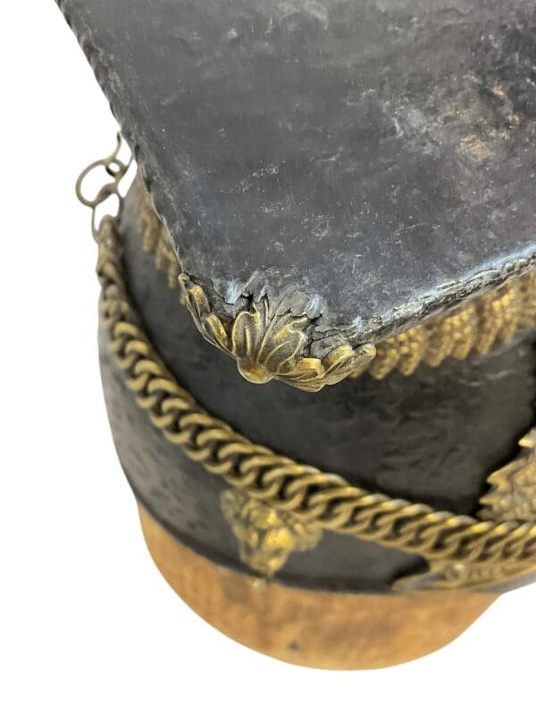 British Victorian 9th Royal Lancers Other Ranks Helmet Tschapka