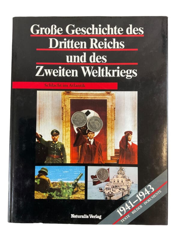 WW2 German History of the Third Reich 1941 to 1943 GERMAN TEXT Hardcover Reference Book