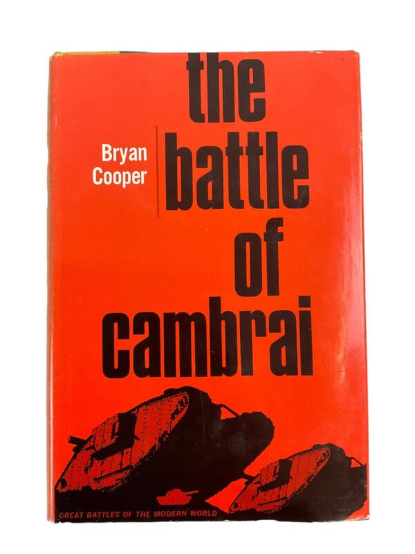 WW1 British The Battle of Cambrai Hardcover Reference Book