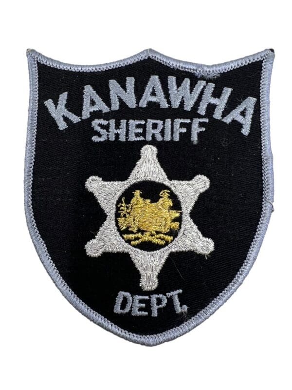 US Kanawha West Virginia Sheriff Department Police Patch