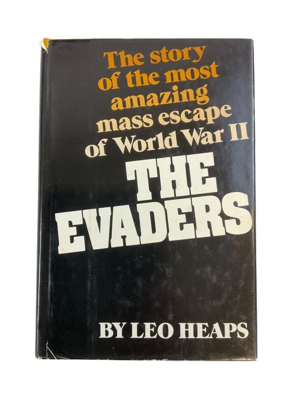 WW2 British Airborne The Evaders Arnhem Leo Heaps Hard Cover Reference Book