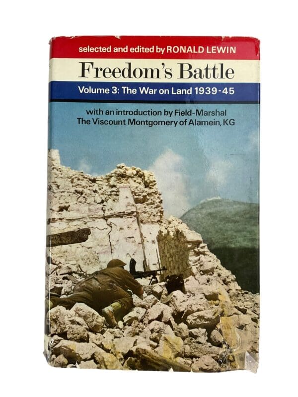 WW2 British Army Freedoms Battle Vol 3 War on Land 1939 to 45 HC Reference Book