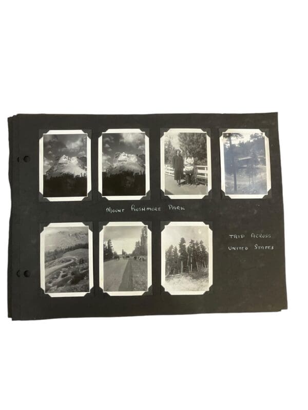 WW2 Canadian RCN Navy Photograph Album Uniforms Ships N.American Travel - Image 7