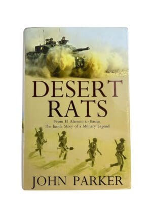 WW2 British 7th Armour Desert Rats John Parker Hardcover Reference Book